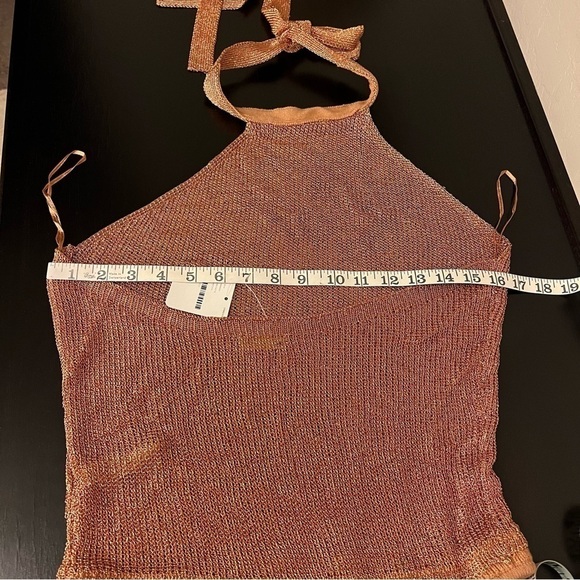 Intimately Free People Gold Shine Be Fine Bodysuit Women’s Size M, metallic, NWT - Picture 10 of 12